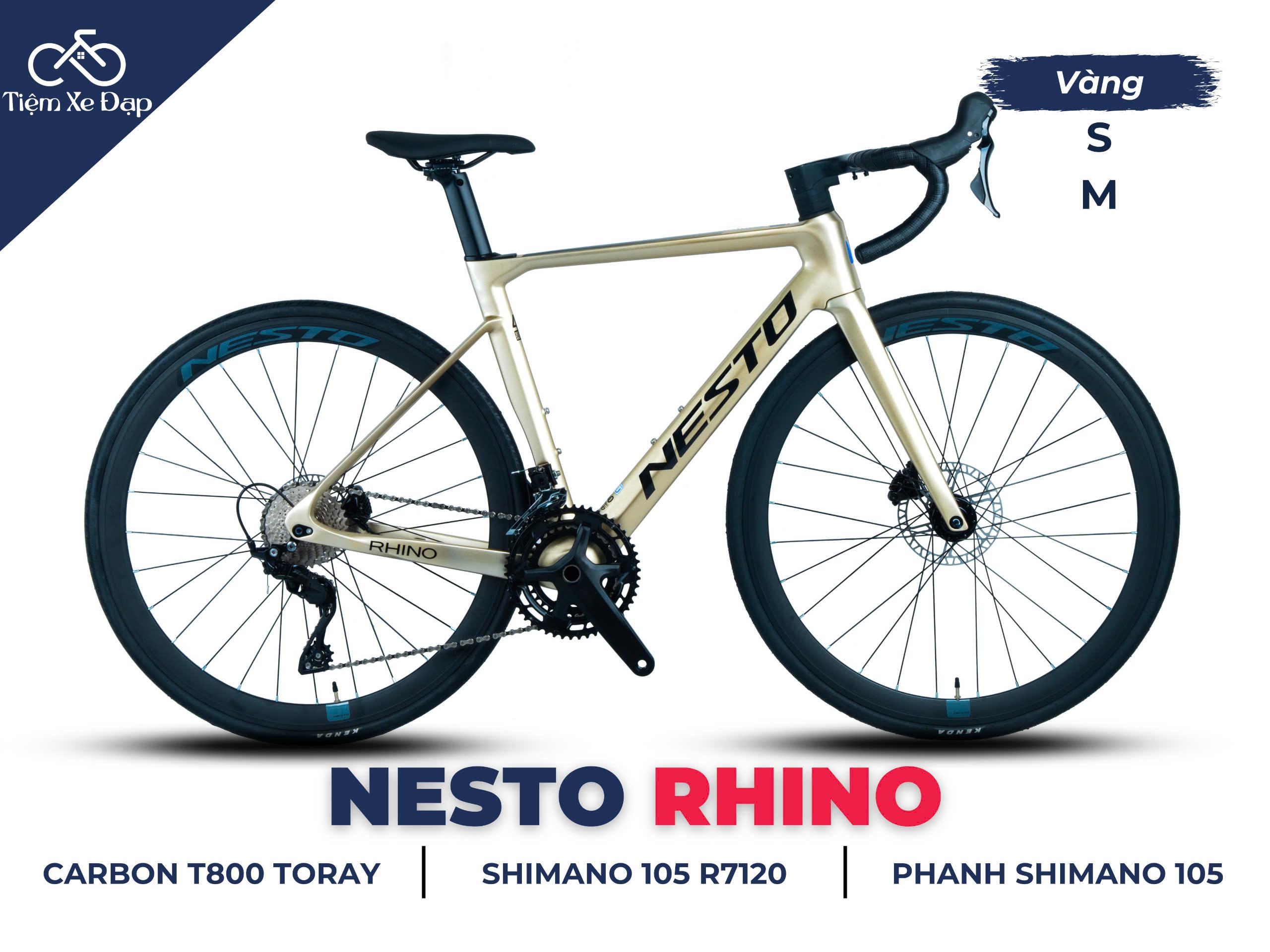 Xe Đạp Đua NESTO RHINO - Xe Đạp Đua Full Carbon