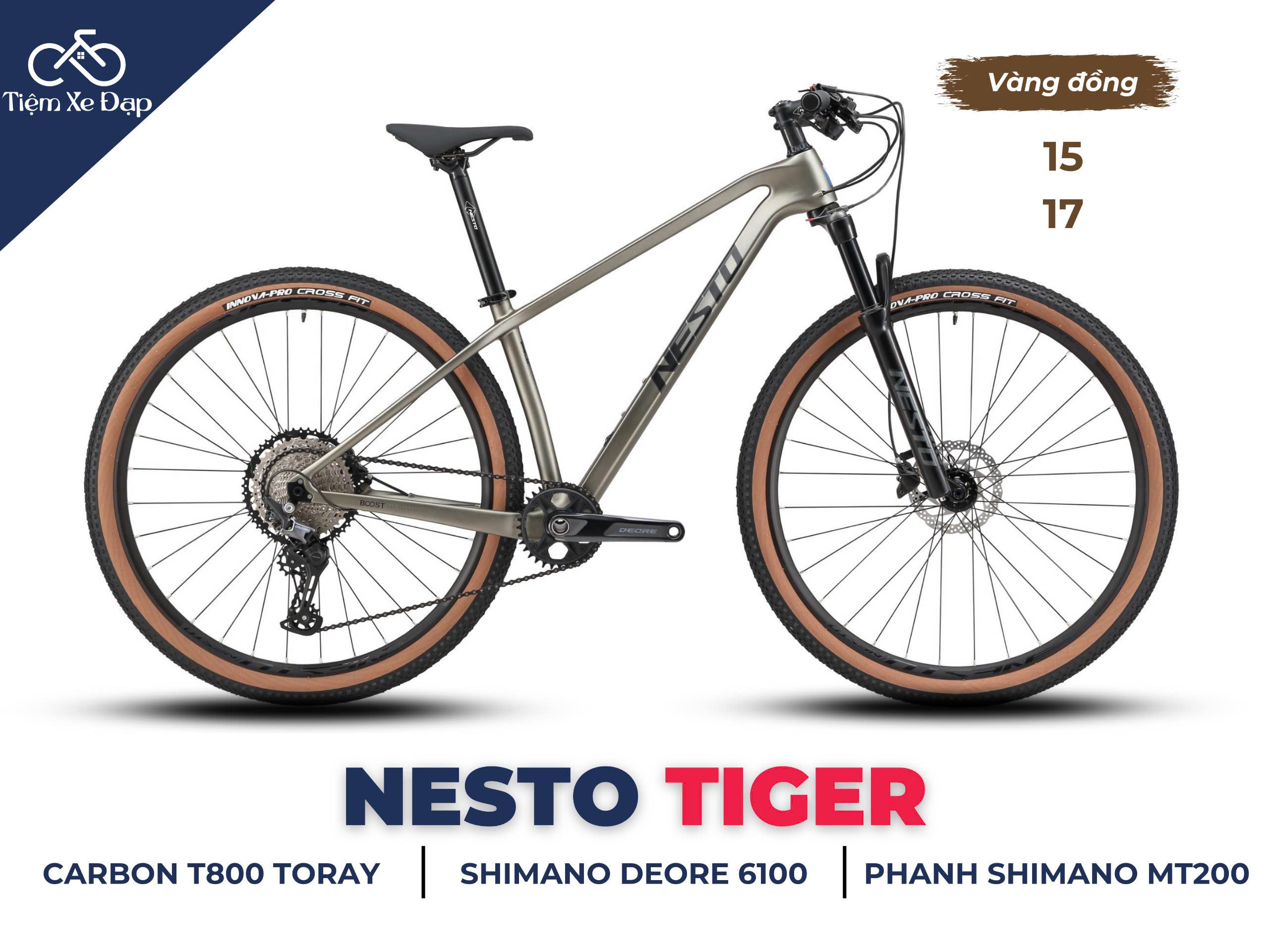 Xe Đạp Địa Hình NESTO TIGER - Xe Đạp Địa Hình Full Carbon